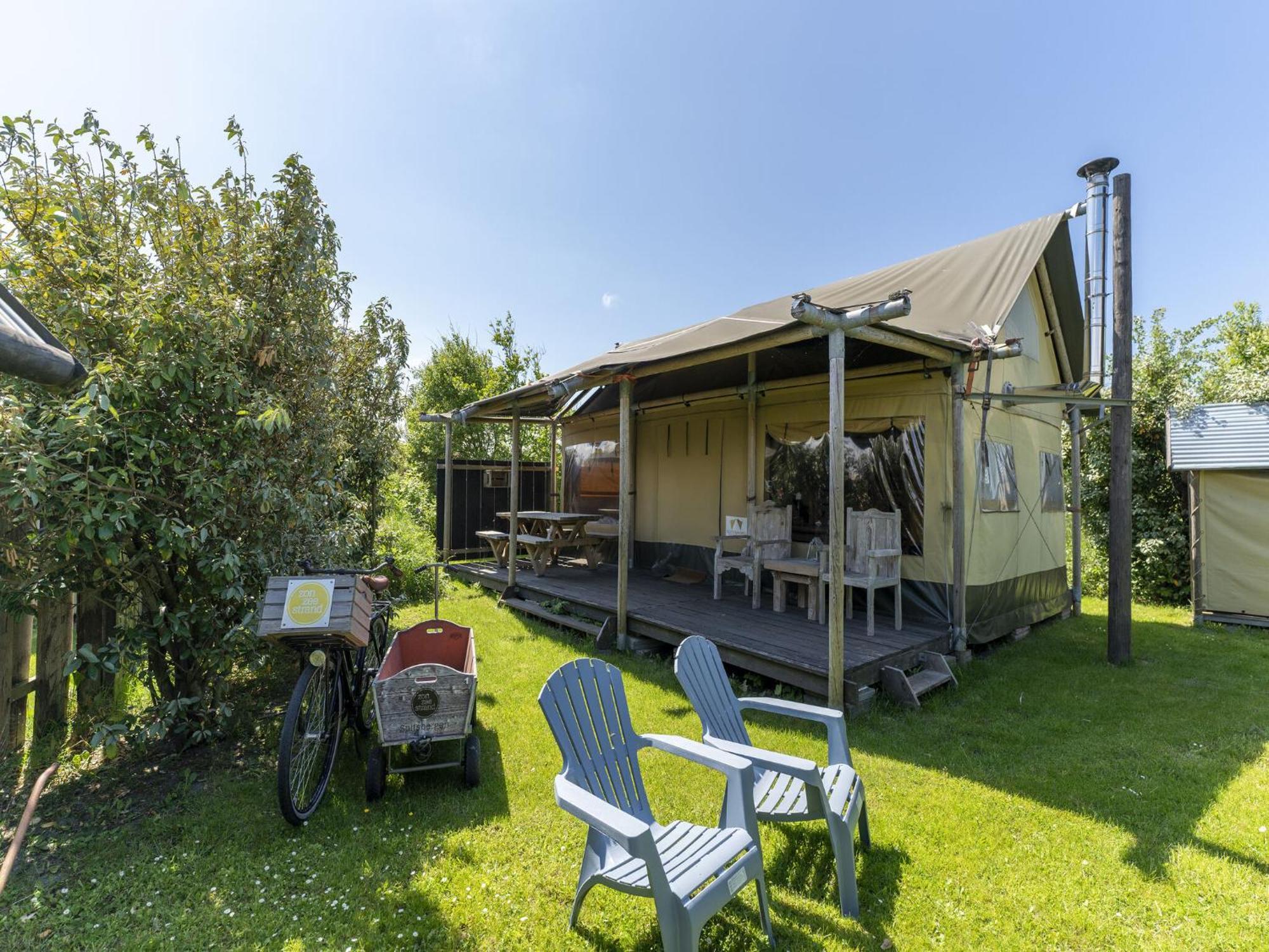 Quaint Bungalow In Callantsoog With Garden Exterior foto